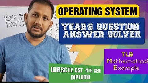 TLB in memory management |TLB