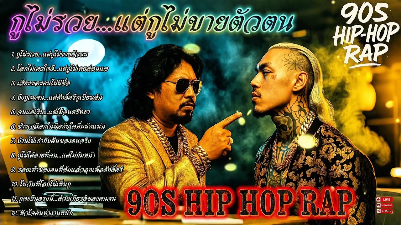 กูไม่รวย..แต่กูไม่ขายตัวตน🫵✌ 🔥Rap Hip-hop🔥 #รวมเพลงแร็พฮิปฮอป #rap #hiphop #boombap [118]