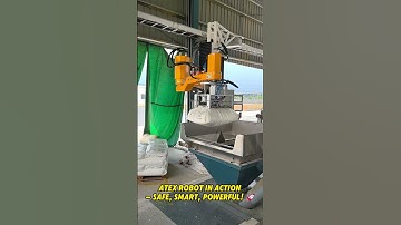 ATEX Robot In Action: Safe, Smart, Powerful!😎#depalletizing #automation #palletizer #robotics #robot