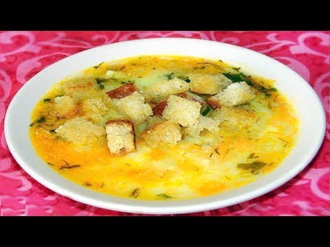 Видео рецепт Суп-пюре на курином бульоне