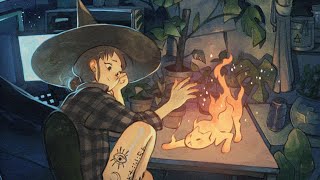 Fall Cat Lofi  ~ Lofi for Witches [Chill Autumn Lofi Hiphop & Fall Lofi Hiphop]