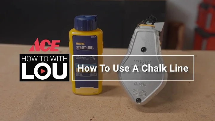 How To Use A Chalk Line | Ace Hardware