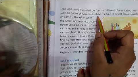 Chapter-9 (Travel and Communication)