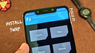 Install TWRP In Poco F1