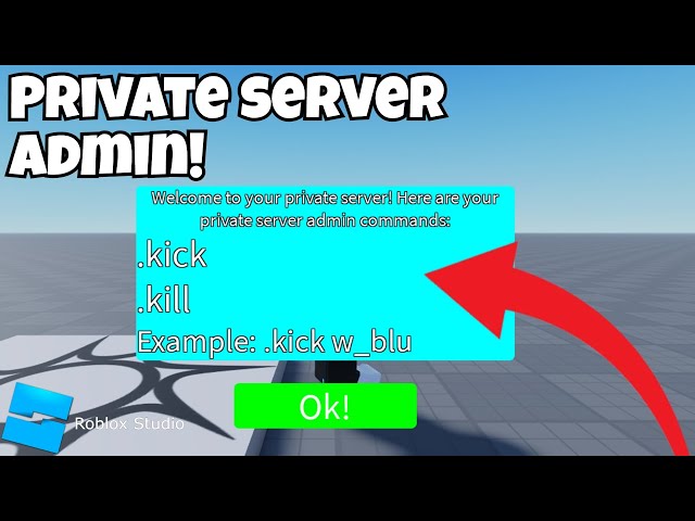 Create your roblox game its own admin by Zupersaile