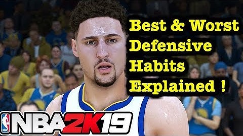 NBA 2K19 Defense Tips On Ball and Off Ball Defense Tutorial 2K19 Defensive Settings #21