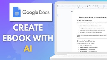 How To Create Ebook With AI & Google Docs In Under 30 Minutes!