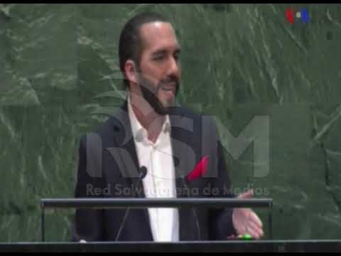 Discurso del presidente Nayib Bukele en Naciones Unidas