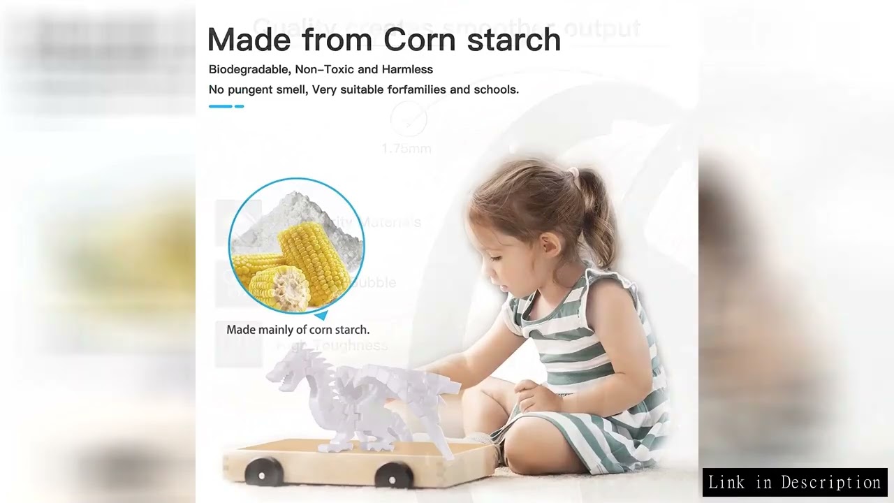 CREALITY  3D 1KG 1.75mm PLA Filament No-Tangling Strong Bonding Dimensional Accuracy +/-0.02mm for E