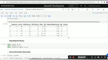 Diabetes prediction Based On LifeStyle | IBM Build-a-Thon Project | Project Demostration Video