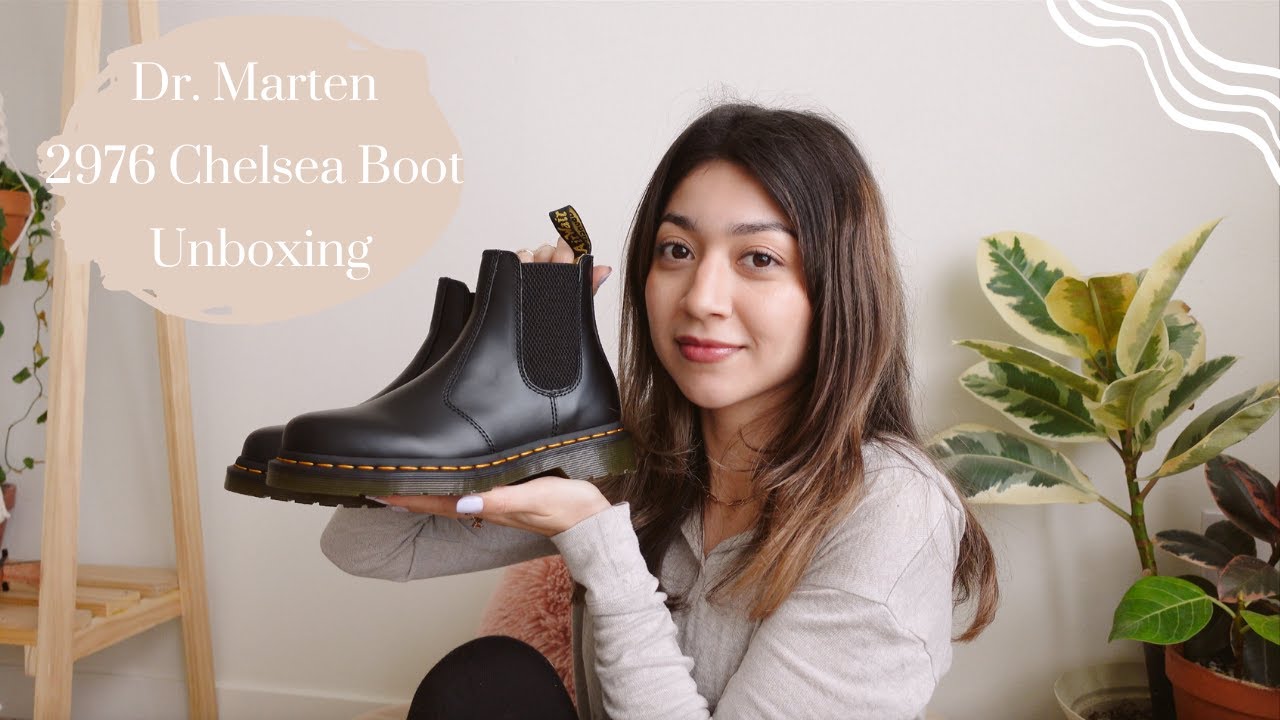 Martens 2976 Chelsea Boot Unboxing | Delightfully Ivonne - YouTube