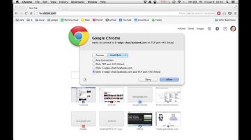 Facebook connections revealed via Little Snitch firewall