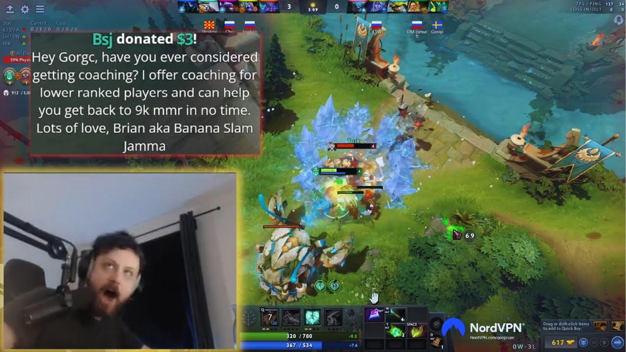 Gorgc ULTRA MALDING because of a "BSJ" Dono 😂😂