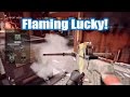 Flaming Lucky!