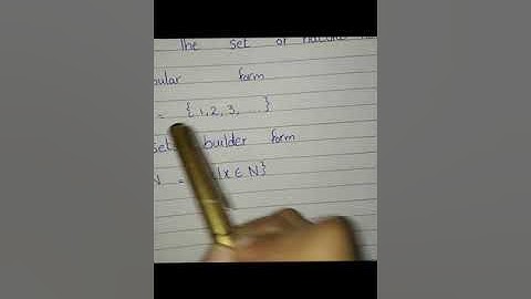 lecture 3 example form of describing a set class 7th| Prof Ghulam Ayesha