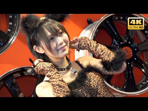 [4K] TOKYO AUTO SALON 2020 こんなカワイイ女豹が！