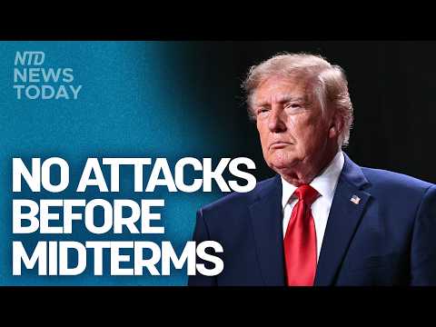 Trump: No Iran Attack Before Midterms; US Suspends Visa Program for Microsoft |NTD News Today Oct. 8