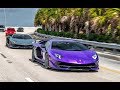 Best of Lamborghini Aventador SVJ - Accelerations Racing Revs - INSANE ANGRY BULLS in Real Action