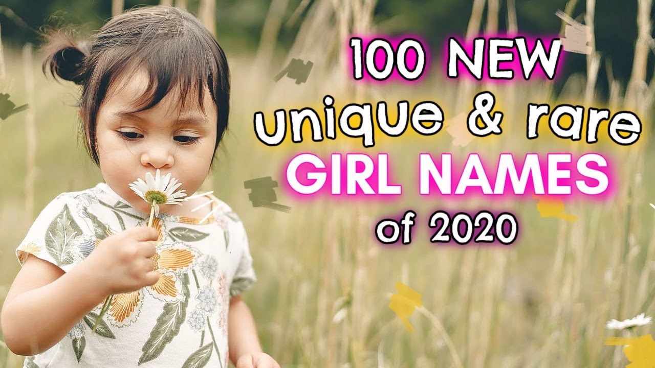 100 New  Rare Baby Girl Names 2020! | Cute + Unique Girl Baby Names I Love But Wont Be Using!