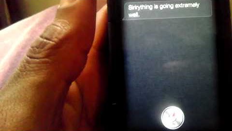 Working Spite/siri Server 5/6/12