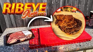How To Make AMAZING Ribeye Steak On Weber Grill