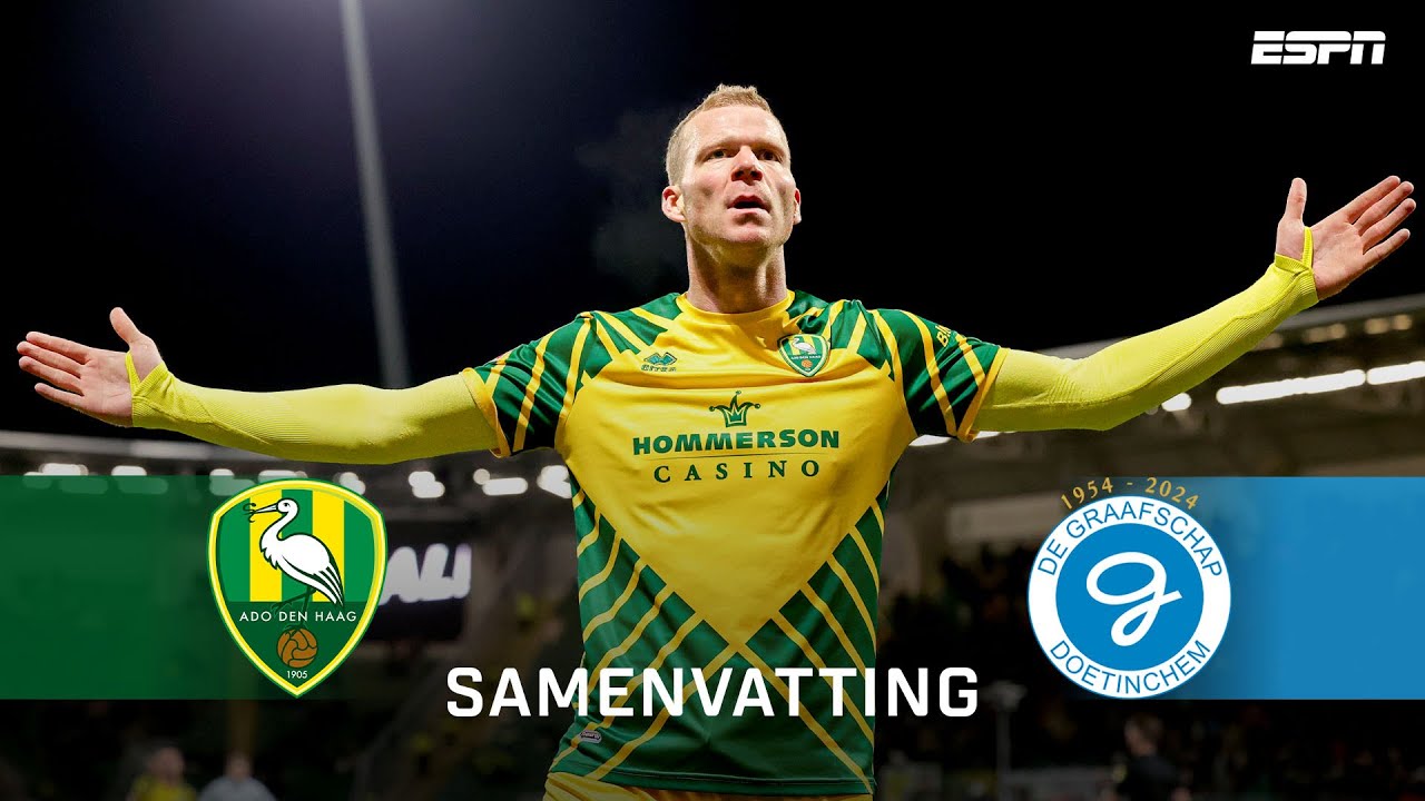 🤯 SPEKTAKELSTUK met ACHT doelpunten in Den Haag 🔥 | Samenvatting ADO Den Haag - De Graafschap