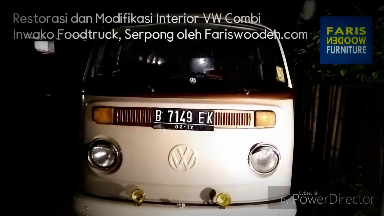 Modifikasi Interior VW Combi INWAKO Coffee YouTube
