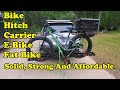 Fat Tire And E Bike Hitch Carrier. Solid, Strong And Affordable