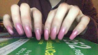 ASMR | Build Up Tapping & Gripping | Fast & Slow | On Note Books!