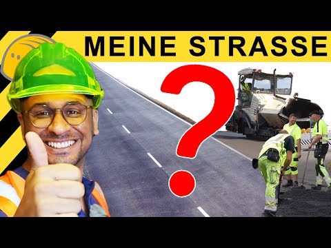 Video: So Wird Der Asphalt Verlegt