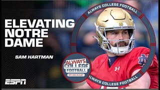 How much will Sam Hartman elevate Notre Dame in 2023? | Always College Football