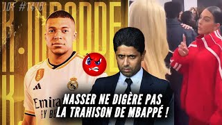 PSG : NASSER ne digère pas la TRAHISON de MBAPPÉ ! La boulette de la femme de Cristiano Ronaldo...