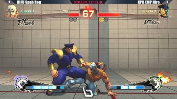 SSF4 AE2012 BIFU Spabrog vs KPB EMP Hiro - Next Level Battle Circuit #2 Tournament