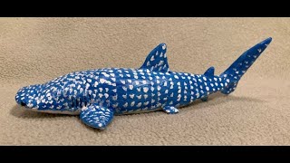 Creations in Clay Whale Shark Painting - Part 2 of 2 - Clay tutorial for beginners