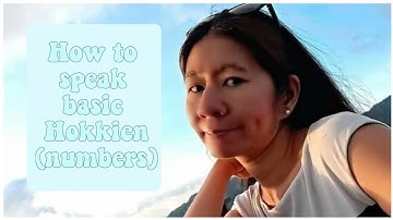 Fookien numbers tutorial (Hookien) counting numbers and ranking