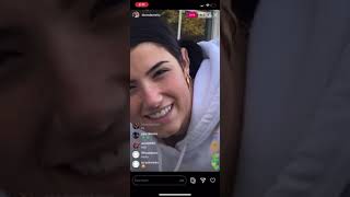 Instagram Live-Charli and Dixie Damelio~