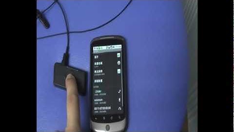 Google nexus one bluetooth pairing test with waterproof wireless bt headset BFU-Z
