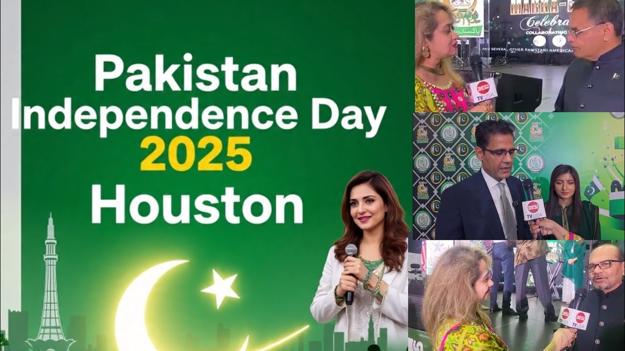Houston Pakistani Community Celebrates Pakistan Independence Day 2025