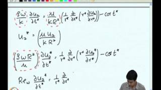Mod-04 Lec-20 Unidirectional Transport Cylindrical Coordinates - V Oscillatory flow in a pipe