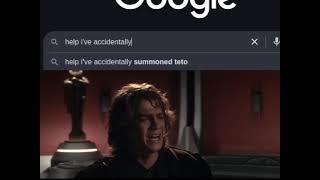 help i've accidentally summoned teto