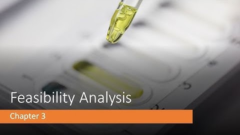 Feasibility Analysis Chapter 3......Video Lecture Urdu