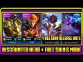 Discounted BattlePoints + Free Skin, Emotes, Border & Free Hero Schedule in MLBB