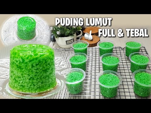 Cara Membuat Puding Lumut Agar Tidak Amis