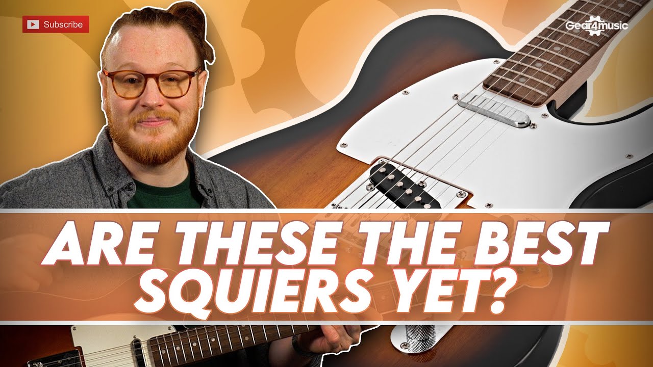 Exploring the 2022 Squier Telecaster range - Bullet, Affinity and Vibe