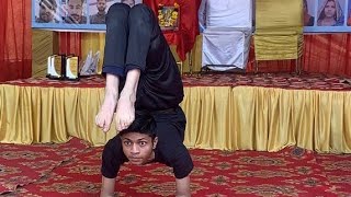 Yoga Performance By Ashish Roy Team Continue 