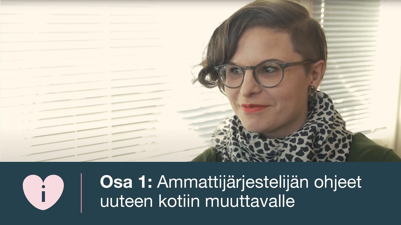 Ammattijärjestäjän ohjeet uuteen kotiin muuttavalle