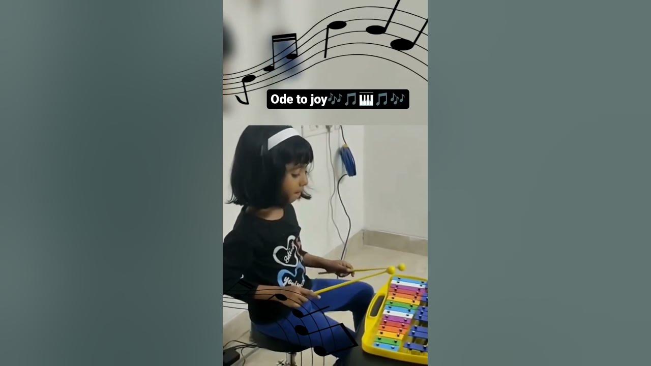 Amazing 6-Year-Old Kid Plays 'Ode to Joy' on Xylophone | Musical Kid