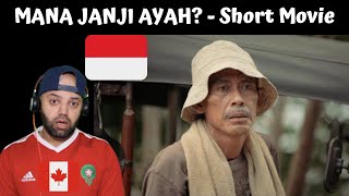 MANA JANJI AYAH? - Short Movie [SAD STORY] - Reaction (BEST REACTION)