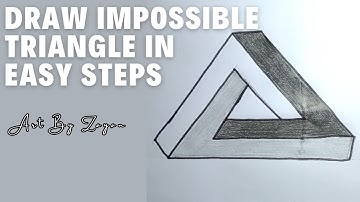 How to Draw an Impossible Triangle in a Very Simple Way