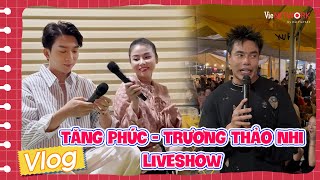 Tăng Phúc - Trương Thảo Nhi mở liveshow ở quán Mây Lang Thang 